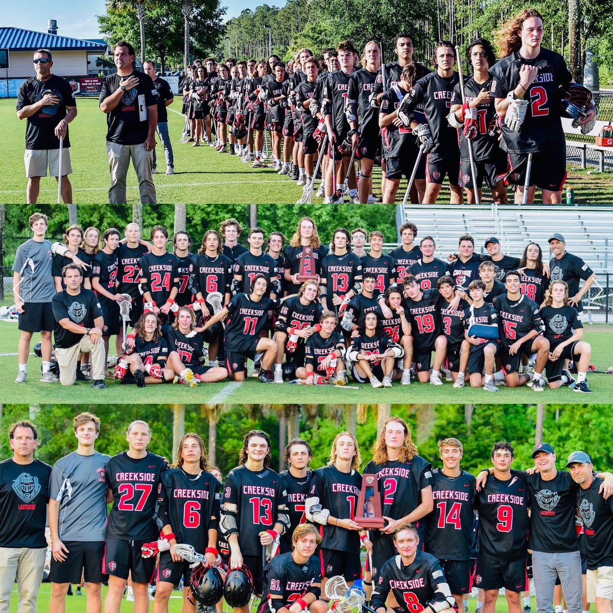 We had an awesome ride this season 16-3 &amp; a Top 10 State ranking. We were rewarded as a team &amp; recognized by other coaches in the area by being awarded <a href="/USL_NorthFL/">N.FL Chapter USL</a> Coach of the Year honors which is a testament to all the work coaches &amp; our young men put in #creeksidelax