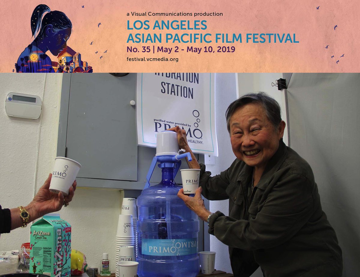 VCFilmFestival's tweet image. Check out Fran Ito, one of our Digital Histories filmmakers, putting our sponsor @PrimoWater’s hydration station to good use at the @BH3project workshop! Bring your own reusable water bottle to #LAAPFF2019 to refill at one of @PrimoWater’s stations at the fest! #GoGreen #VCMedia