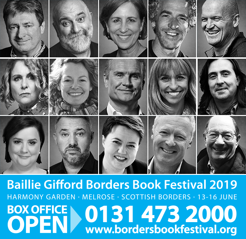 Sometimes you don’t need an introduction… How many famous faces can  you name coming to this year’s Baillie Gifford Borders Book Festival?
BUY TICKETS ONLINE: hubtickets.co.uk/bordersbookfes……
CALL BOX OFFICE: 0131 473 2000
