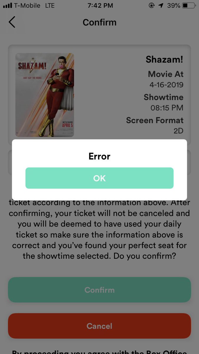 KrumFace's tweet photo. @SinemiaApp and @SinemiaSupport  why does this keep happening for in-theater purchases? https://t.co/eGQawiz2Bq