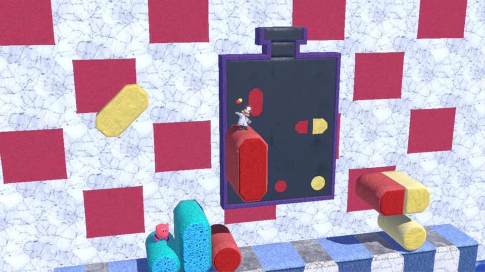 TheSlurpTV's tweet photo. I decided to try my hand at the new Super Smash Bros. Ultimate stage builder and I think it came out pretty well! Took quite a few hours but I think this is a wonderful representation of a Dr. Mario stage complete with moving Pill Platforms! 

Dr. Mario Stage ID: 5PS05RC4

{Q} https://t.co/A1dwAGAZjd