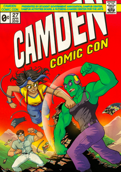 Garden Staters--I'm a guest of <a href="/CamdenComicCon/">Camden Comic Con</a> this Saturday! At Table G13 &amp; speaking on the Real People, Unreal Talk panel with two of my earliest comix bros, <a href="/deanhaspiel/">Dean Haspiel</a> &amp; <a href="/AdamMcGovern/">AdamMcGovern</a>, as well as <a href="/mdabaie/">Marguerite Dabaie/مارغريت دباعي/ダバ-イ マルガリ-ト</a>, @christacassano &amp; <a href="/fredvanlente/">Fred Van Lente</a>. For REAL. bit.ly/2UXGuJN