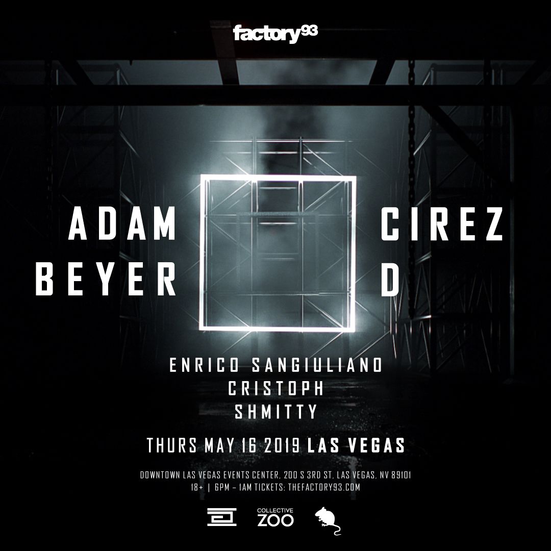 We’re bringing @enricosangiuliano, @Cristophmusic, & @shmittymusic to the @realAdamBeyer and Cirez D (@ericprydz) show on May 16th 😛

Who are you bringing?

Get your 🎟 here: bit.ly/AdamBeyerXCire…