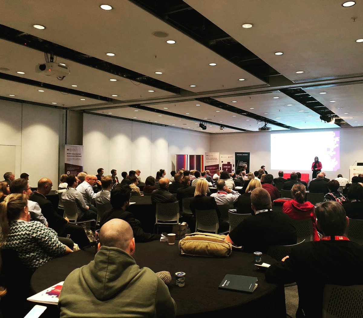 PearlMallock's tweet photo. Thank you for listening #CYBERUK19 and for the questions. Its been great getting to meet and talk to so many new faces. Remember a structured career path is key to developing and retaining talent. #CyberSecurity #engineering https://t.co/nmdvJuShK6
