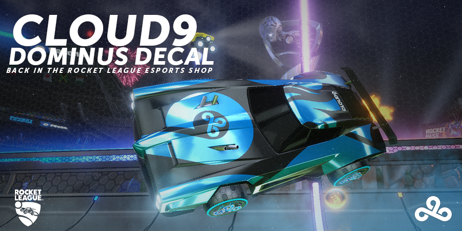 Cloud9's tweet photo. The #C9RL @reddit AMA and the return of the C9 Dominus Decal in the @RLEsports Shop have both gone live!
Donโt miss your chance to ask the #RLCS6 champions anything & to support them with the decal in-game!
AMA Thread: https://t.co/AuafQj5eMX https://t.co/TZRoDUSQ8E