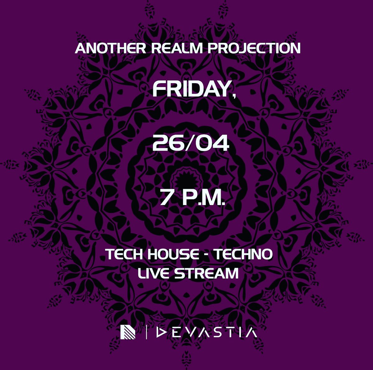 devastiamusic's tweet photo. Staying home this Friday? I will be streaming DJ set that is a perfect kick off for the weekend π¬
πhttps://t.co/IP3gYBScFw
#DarkTechHouse #Techno #TechHouse #DJStream #DJPerformance #ChewTV #Devastia #DJ #AnotherRealmProjection #ElectronicMusic #ManchesterDJ #TechnoSet https://t.co/Z57E7v5vVG