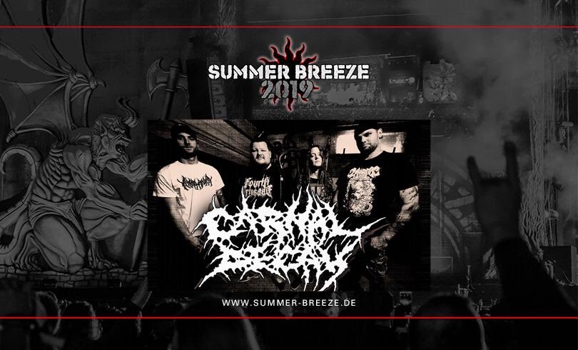 We are confirmed for Summer Breeze Open Air! #sboa #summerbreezeopenair #germany #carnaldecay #tgdm