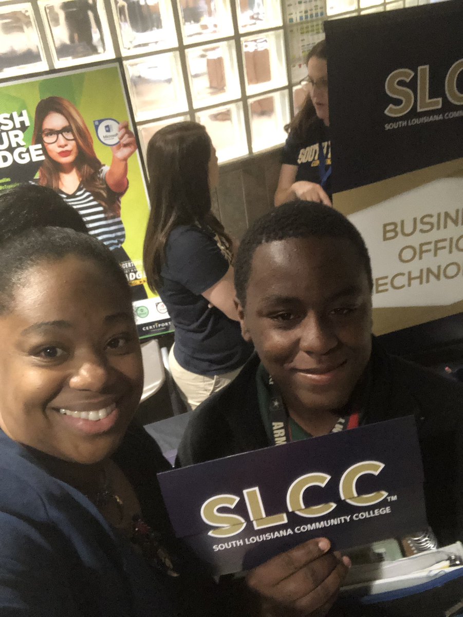 tlwmoore's tweet photo. Today, @southlacc Young Memorial Campus hosted College and Career Day at Morgan City High School! We had a blast sharing great information on South Louisiana Community College,#DualEnrollment, #ProgramOfferings, and how we are #CreatingFutures! https://t.co/rtv9YXba7F