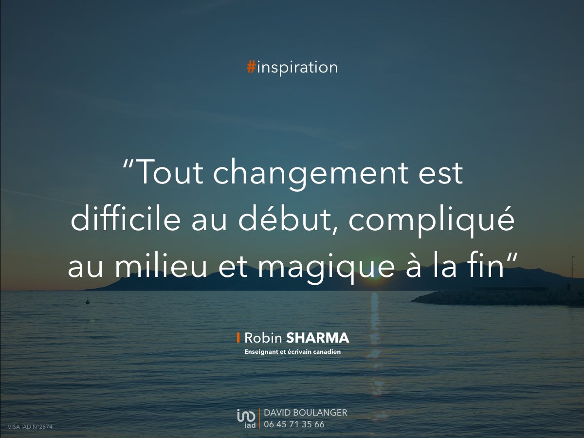 C’est exactement ce que ressentent ceux qui persévère ! 
#inspiration #citation #iadfrance #changerdevie #lyon #france #iadfrance