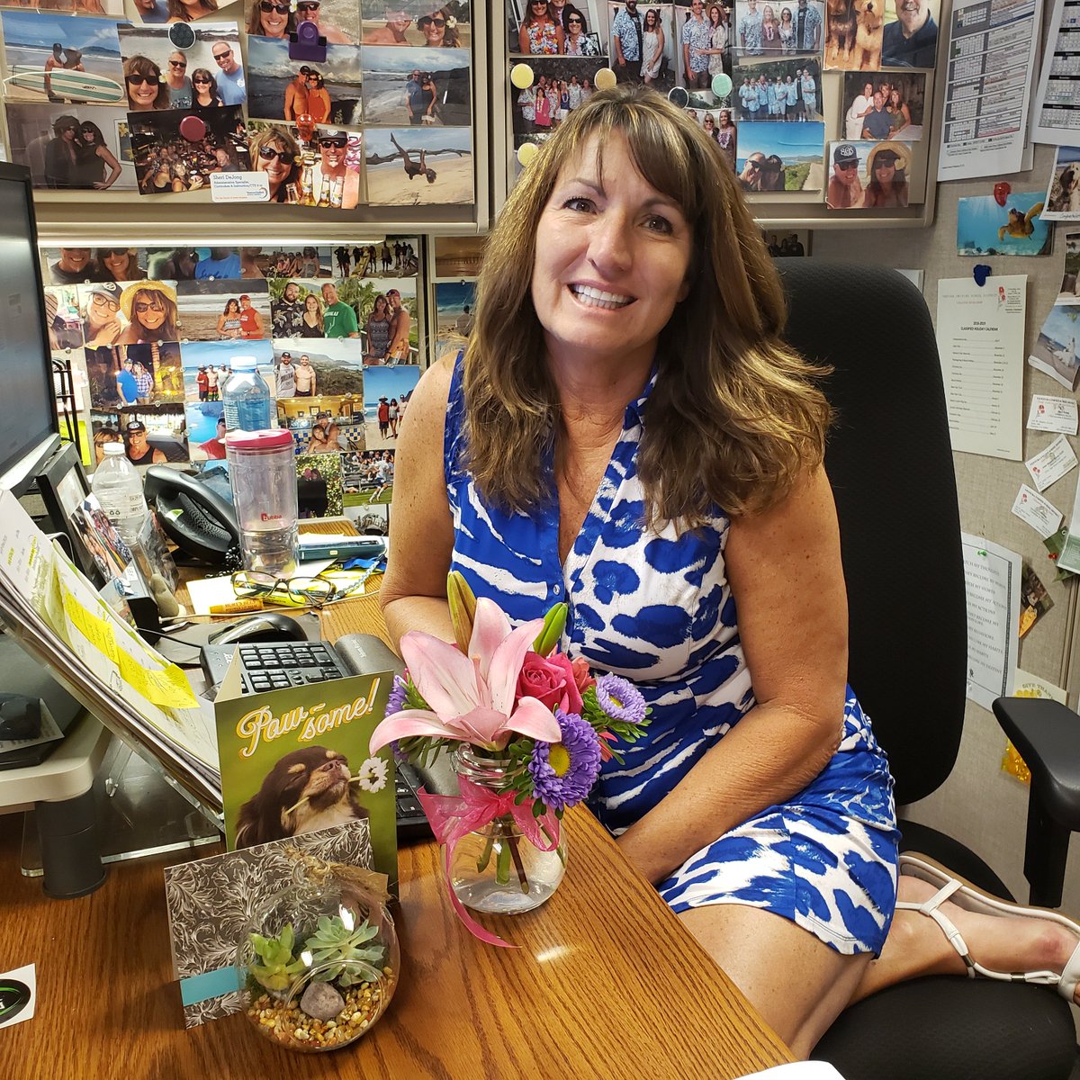 Happy Administrative Professional's Day to all! Thanks to Sheri DeJong for being the glue that holds our Ventura CTE team together. @SchoolVentura @DrRogerRice @CaliforniaCTE @CareerEdCenter