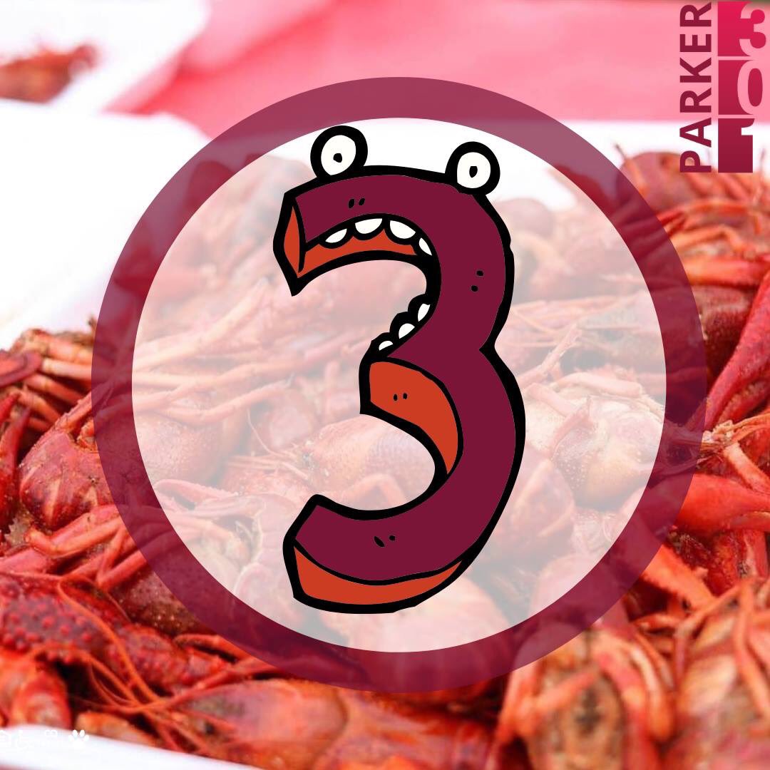 We are down to day 3 on our countdown to our bottomless Craw Fish Extravaganza! Make sure you bring a friend to enjoy all of the fun! #CrawFish #PartyTime #LiveParker