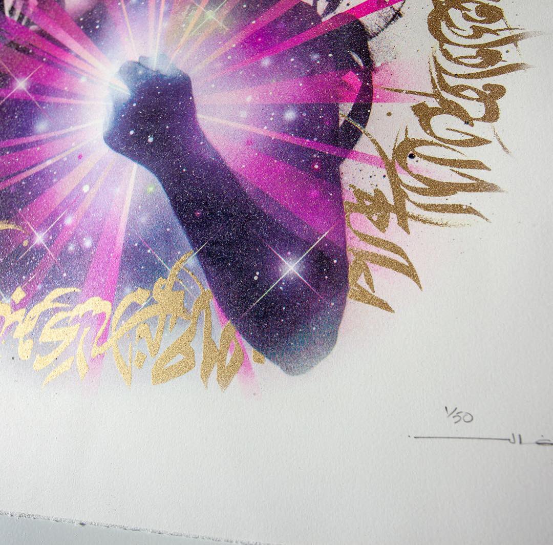 EditionFifty's tweet photo. Our latest screen print by Bristol street artist @cheba_bristol and Lebanese muralist Ghaleb Whalia will be available 15:00 (bst) Thursday 2nd May. Read the story behind this print here https://t.co/4HBLFAR6J9 https://t.co/w0bRLIOnya
