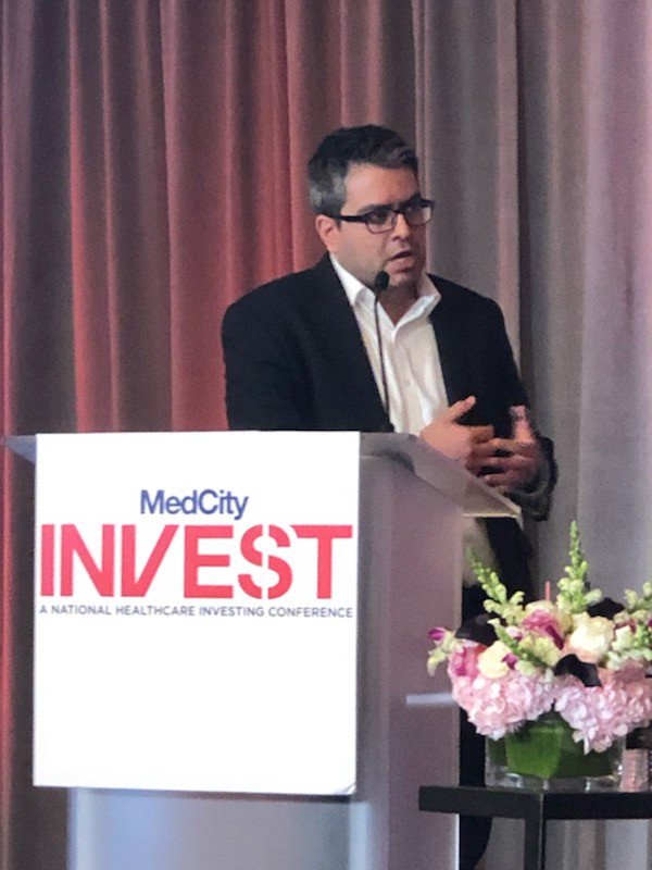 HWildCatters's tweet photo. Health Wildcatters is well represented at MedCity Invest this year! @VasoGnosis #MycoDART, @optonome and #StingrayTherapeutics were all selected to pitch this year. Congratulations to Optonome on taking home the prize for the Health Services track. #mcinvest #pitchperfect https://t.co/XeB1w41jMl