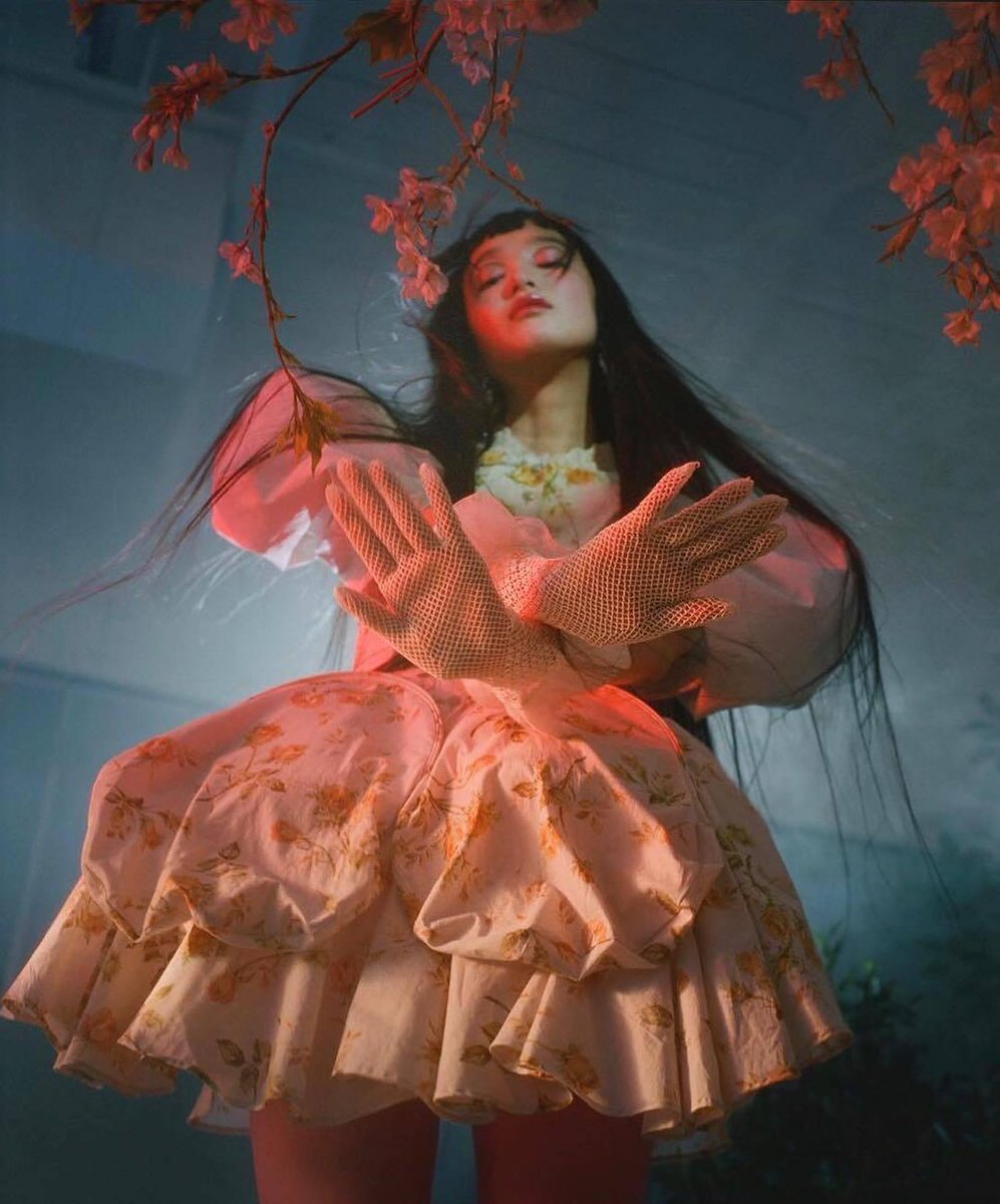 sadaboutchiffon's tweet image. Yuka Mannami for NUMÉRO TOKYO (MAY 2019).
photo: petra collins.