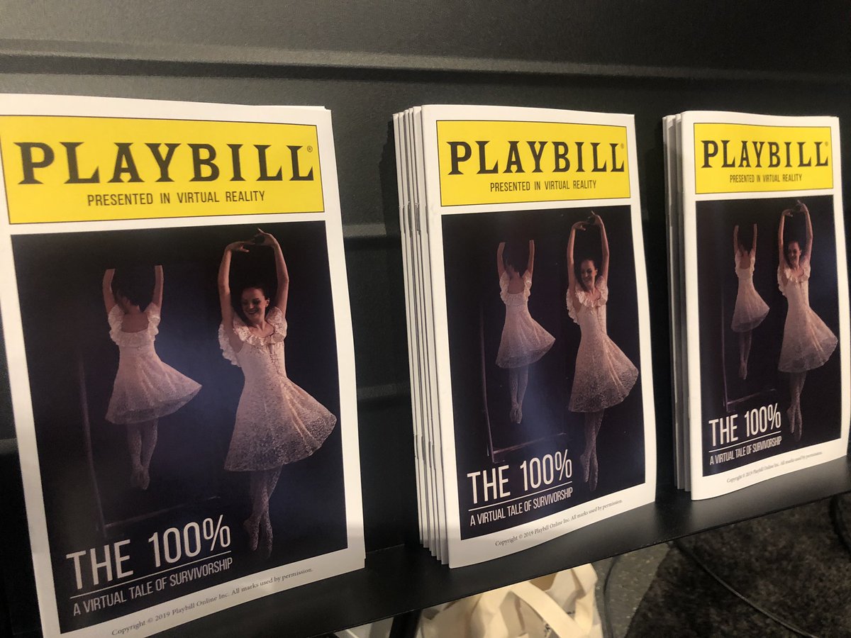 If you are at #Tribeca2019 come see The 100%, a virtual tale of survivorship by <a href="/the100pct/">the100pct</a> <a href="/hp/">HP</a> <a href="/intel/">Intel</a> to benefit <a href="/SU2C/">Stand Up To Cancer</a> #StandUpToCancer #TriBeCaFilmFestival #TribecaX #VR #VirtualReality