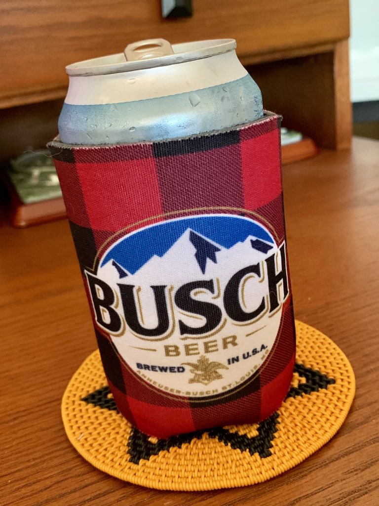 busch koozie