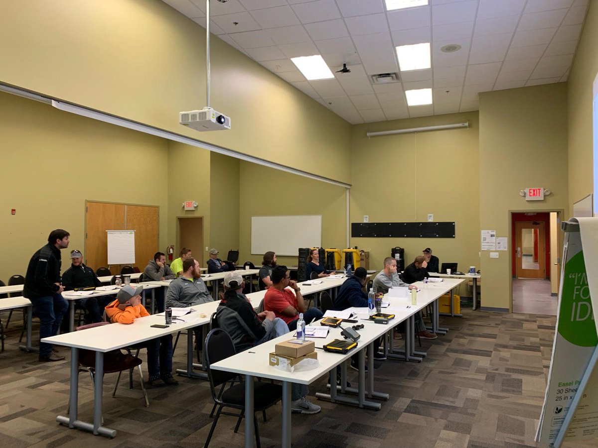 BPmidwest's tweet image. Our support team of Darren Donakowski & Chad Williams are training Faith Technologies, Inc. on all things Trimble Field Link for the next two days. Certifications here we come! #constructability #buldingpoint #bim #training