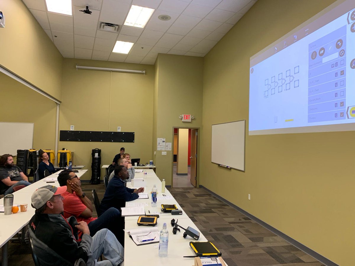 BPmidwest's tweet image. Our support team of Darren Donakowski & Chad Williams are training Faith Technologies, Inc. on all things Trimble Field Link for the next two days. Certifications here we come! #constructability #buldingpoint #bim #training