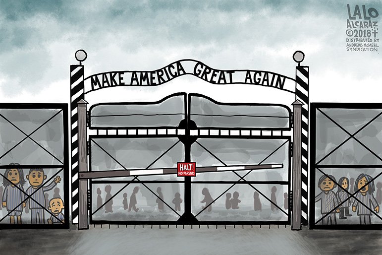 laloalcaraz's tweet photo. US Immigration officials looking at housing migrant children at Guantanamo. https://t.co/r5zPpoU24z