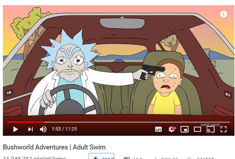 hevalettin's tweet photo. #Bushworld #Adventures
#RickAndMorty https://t.co/CiPemq4ojV