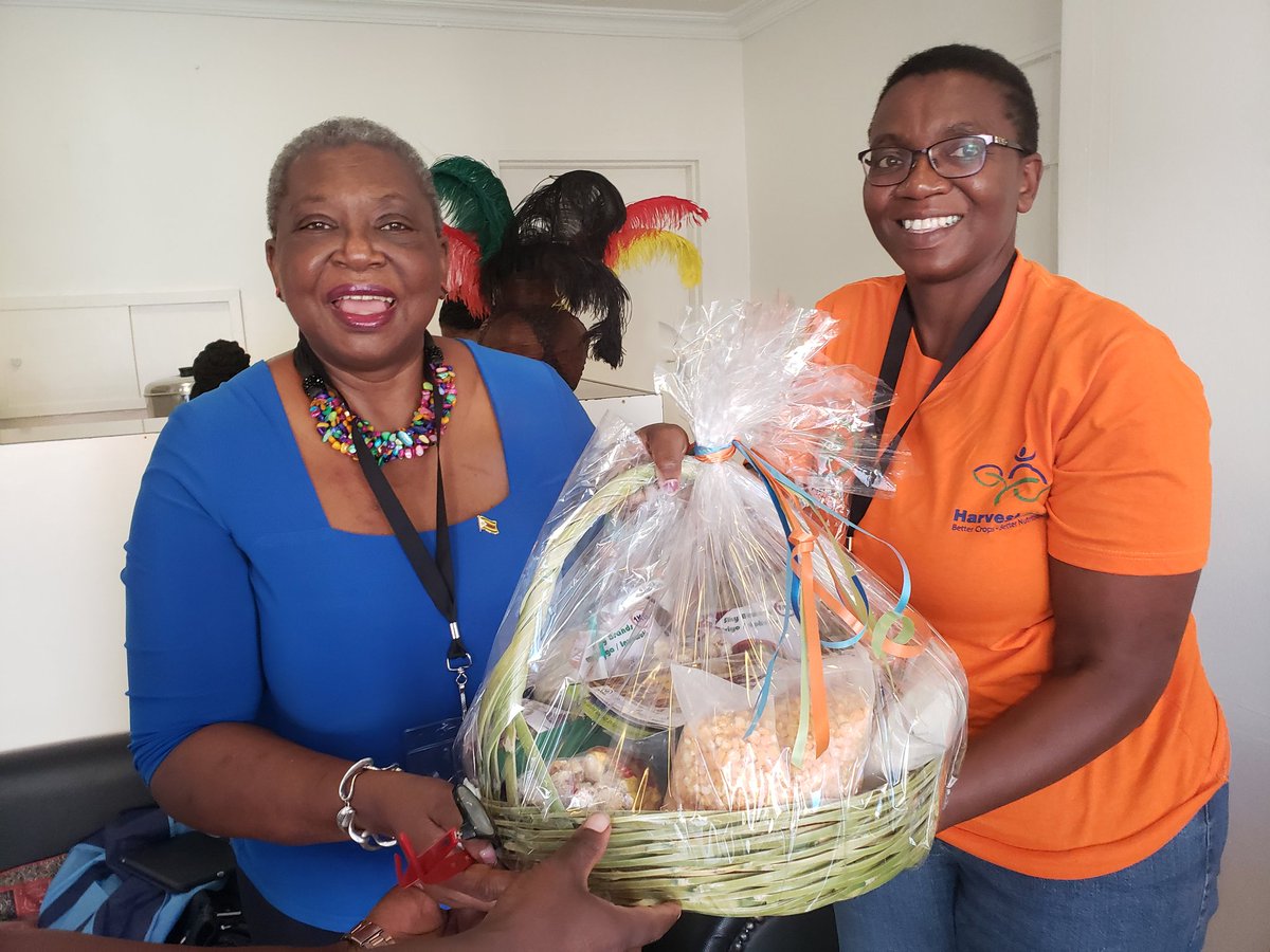 “We can't have mo than 20% of our children stunted in this 20th C ,&amp; #Biofortification directly benefits communities in solving this problem,” said the Principal Director in the Office of the President Amb Mary Mubi in a bilateral meeting with <a href="/HarvestPlus/">HarvestPlus</a> &amp; <a href="/BrandsZw/">Sky Brands Africa 🌍</a> <a href="/LFSPZim/">LFSPZim</a>