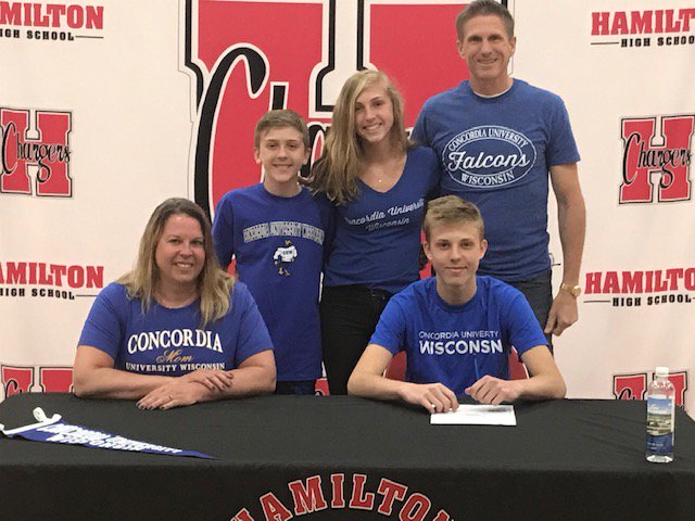 Congrats to Zach Heckman for committing to Concordia University for CC and T&amp;F <a href="/TheHamHouse/">Hamilton Superfans</a>