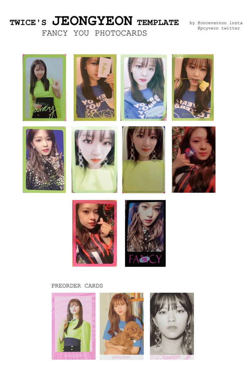 jeongyeon and mina fancy you templates