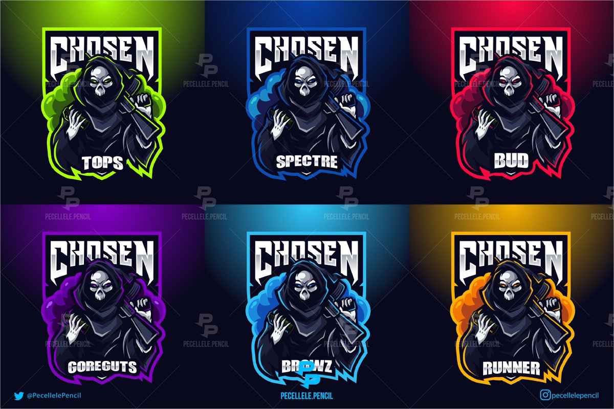 PecellelePencil's tweet photo. #mascotlogo design for Team Chosen.
dm/email for custom order.
@FlyRts @Demented_RTs @GFXCoach @Mighty_RTs @SGH_RTs
#esports #gaminglogo #logogaming #fortnite #pubg #esportslogo #twitch #ApexLegends #logodesigners #logodesigns #squadlogo #Streamer #YouTube #logo #gamer https://t.co/l2Zj36jCcE