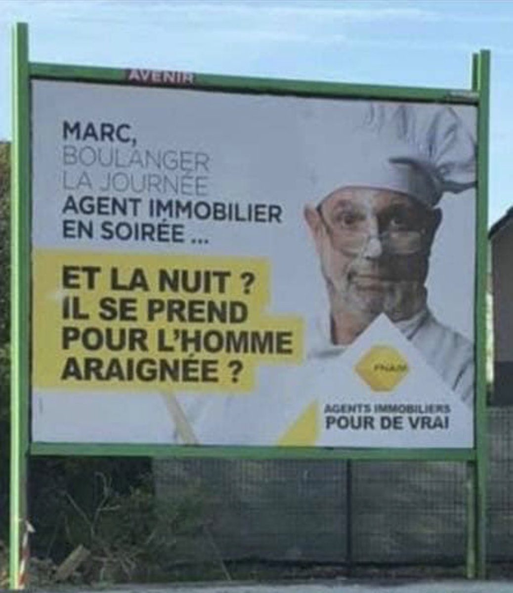 CyrilSABATIE's tweet photo. 😂 Agent #immobilier un vrai métier !! 👍 ⁦@FNAIM⁩ ⁦ https://t.co/RuxkXVLMBy