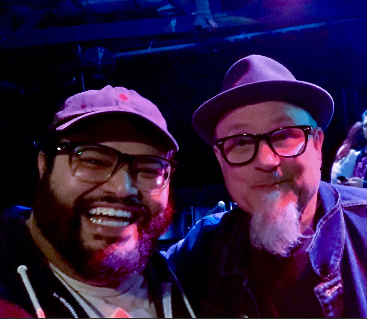 Awesome meeting @bcgoldthwait last night!! #comedy #lacomedy #monstersandmisfits #hercules