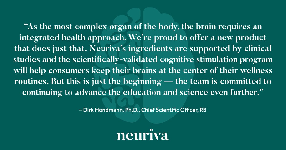 Neuriva_US's tweet image. It’s time to #BrainBetter! Learn about how Neuriva can help you achieve more brain victories: prn.to/2DxqFPv