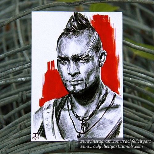 Throwback to this portrait of my all time favourite video game character. ☠️ Who do you think is the best video game villain?
Prints are on my Etsy shop!
.
.
.
#farcry3 #vaasmontenegro #michaelmando #ps4gamer #xbox360 #videogames