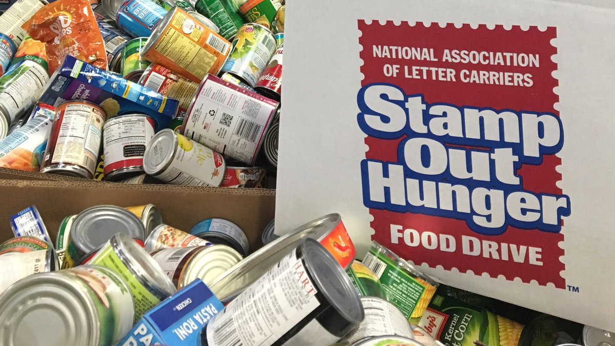 SAVE THE DATE: On Saturday, May 11, during the Letter Carriers’ #StampOutHunger Food Drive, USPS letter carriers will collect food donations as they make their normal mail deliveries. Simply fill a grocery bag with nonperishable food and set it out by your mailbox to be picked up