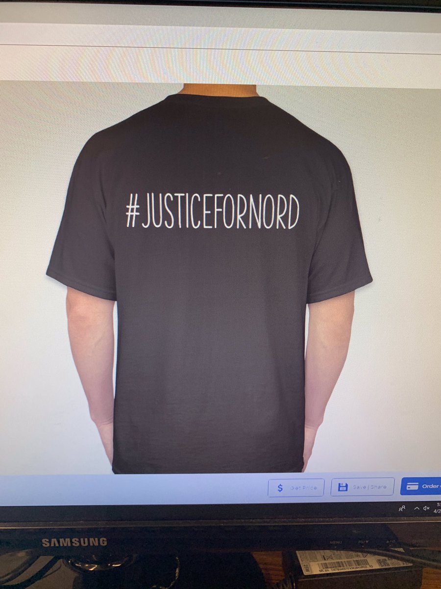 NordPearson's tweet photo. Fav if you’d buy an offical #JUSTICEFORNORD shirt or dm us for details https://t.co/coS3aMiDgq