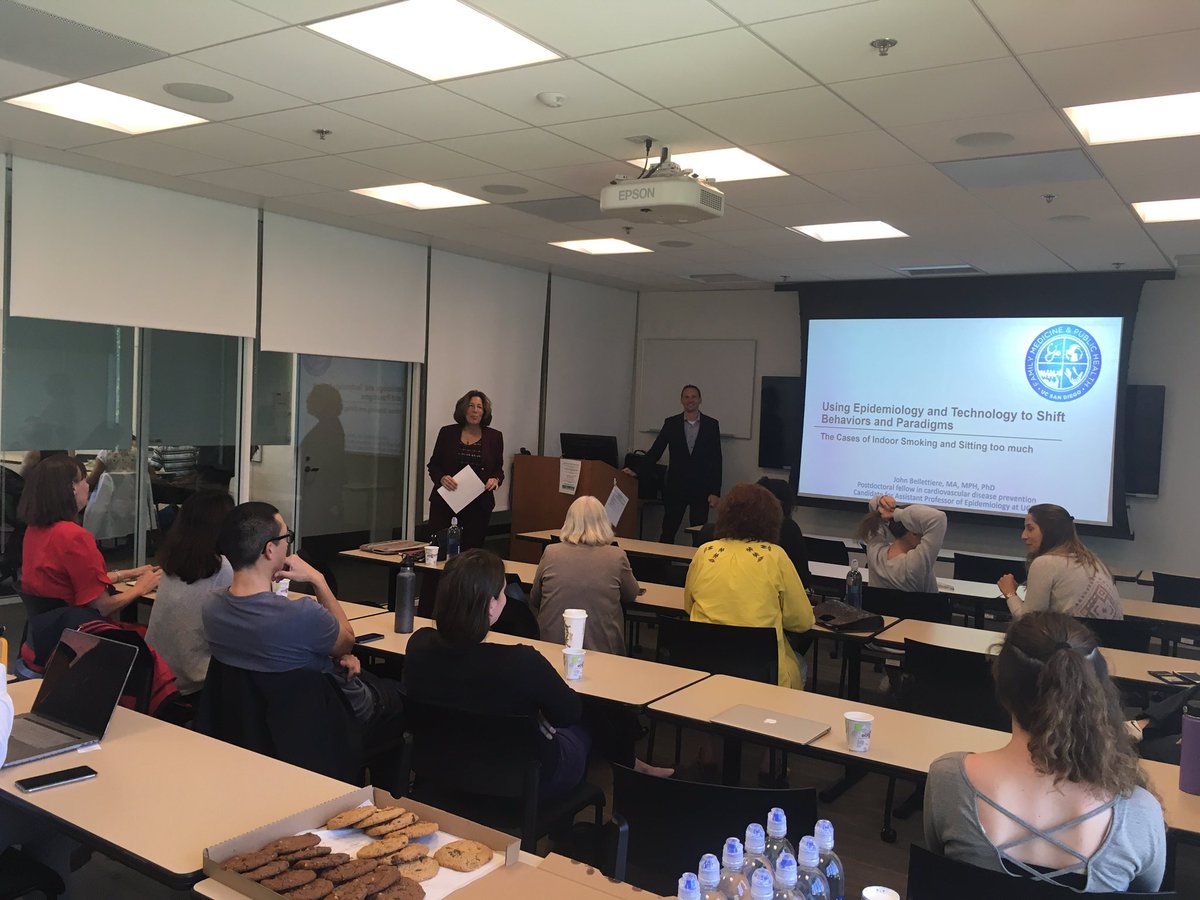 chanders4's tweet photo. Outstanding presentation by Dr John Bellettiere on “Using Epidemiology and Technology to Shift Behaviors and Paradigms”. #CVDEpidemiologyT32; #NIHT32 https://t.co/j3qr0r3VBK