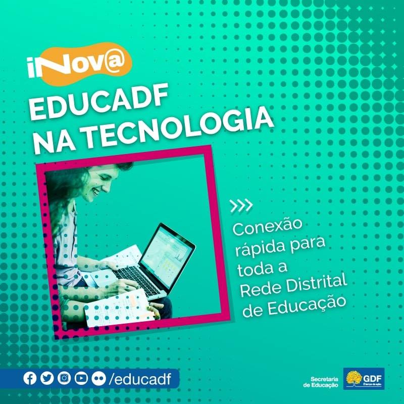 SinovaEducaDF's tweet image. Uma das principais ações de inovação tecnológica que serão implementadas na Rede Distrital de Educação é a conexão de internet rápida nas escolas. Estamos trabalhando para expandir o acesso das escolas da regional de Ceilândia e seguiremos para as demais.
Vamos juntos? 
#EducaDF