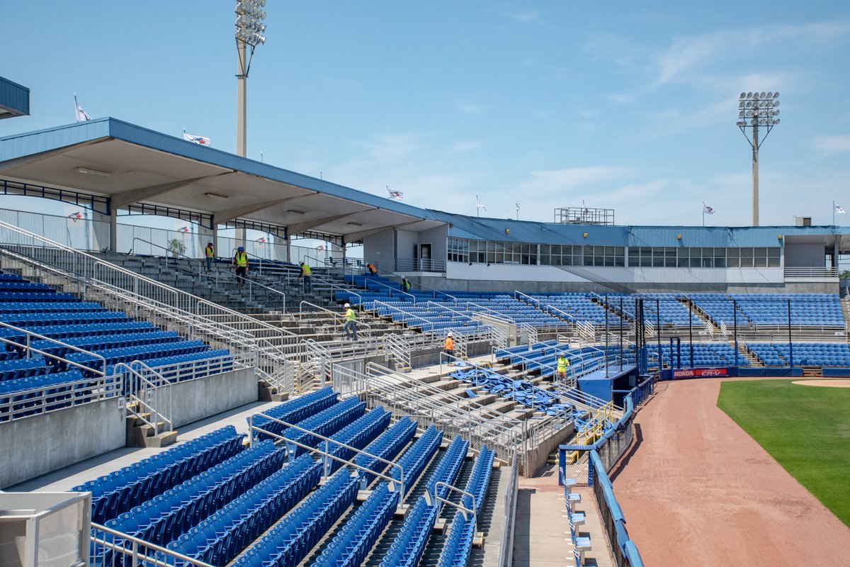 Dunedin Blue Jays Okay Here S A Real First Look At The Start Of The Stadium Renovations Goodbye Seats