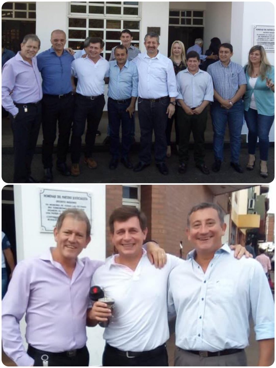 Acompañados por nuestros candidatos a Gobernador y Vice presentamos el sublema #CulturadeTrabajo, en Posadas. GRACIAS a quienes nos acompañan en esta propuesta y muchos éxitos a nuestros representantes en estas elecciones!!