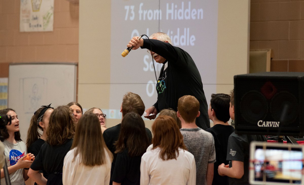 isd719's tweet photo. Hidden Oaks Middle School made contact with the International Space Station today.
Students asked astronaut David Saint-Jacques questions and he responded live from the Space Station!

#WeArePLSAS #IdeasMatter https://t.co/6J4JrqKV7b