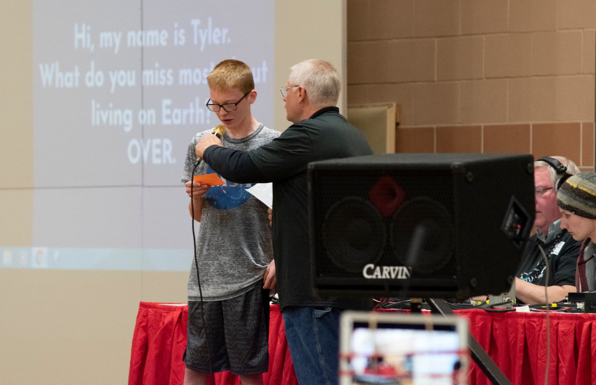 isd719's tweet photo. Hidden Oaks Middle School made contact with the International Space Station today.
Students asked astronaut David Saint-Jacques questions and he responded live from the Space Station!

#WeArePLSAS #IdeasMatter https://t.co/6J4JrqKV7b