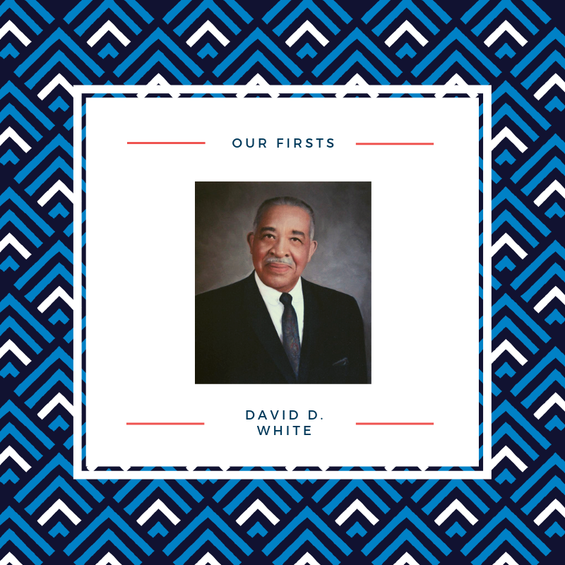 ColumbusBar's tweet photo. #OurFirsts: David D. White was the first African-American graduate of Capital Law School and the first African-American attorney licensed to practice in Columbus. He was a member of the CBA's Board of Governors. #CBA150 https://t.co/pU86f1HWxb