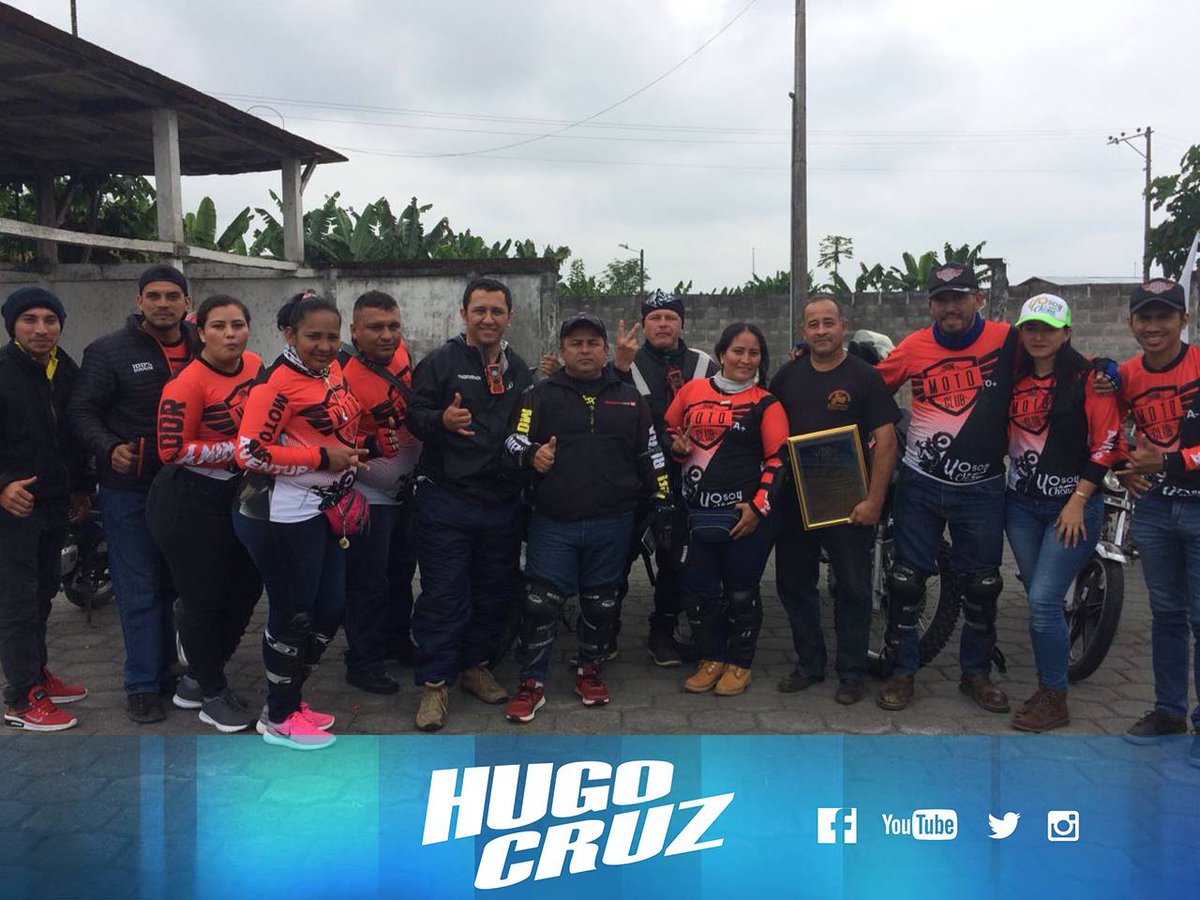 Miembros de Chone Moto Club, entregaron una placa de reconocimiento al Caballero del Deporte el Ing. Hugo Cruz Andrade, por su apoyo brindado al deporte y turismo de nuestra provincia, el mismo que permite fomentar el desarrollo de los pueblos.

📲 bit.ly/2IGLITY