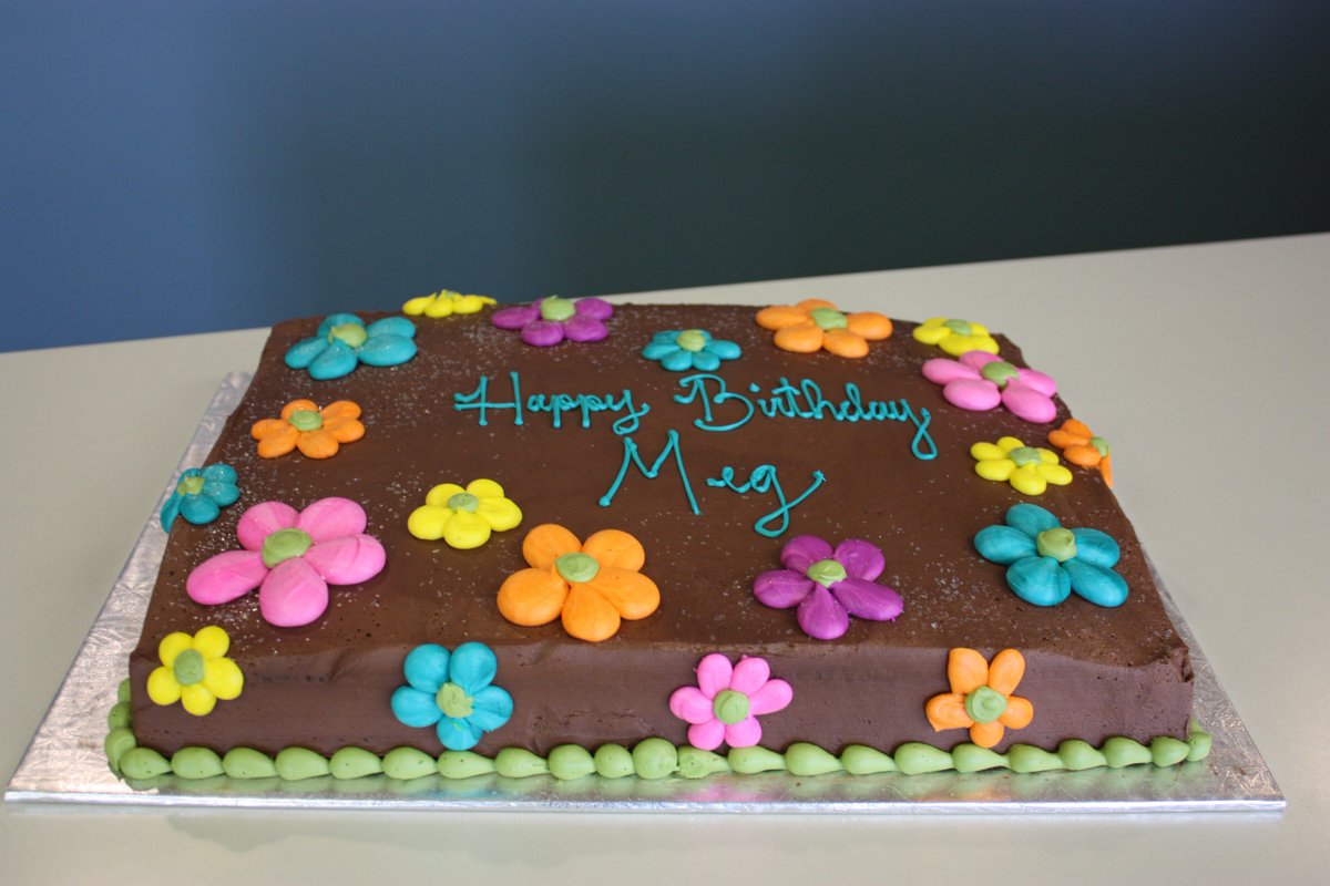 Chocolate cake and ice cream were the birthday treats of choice for Meg Vogl (Administration, Roseville office) this week. Meg donned her Invisibility Cloak to avoid having her picture taken. Happy Birthday Meg!