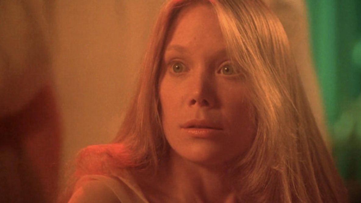 Sissy Spacek as Carrie White (1976). 