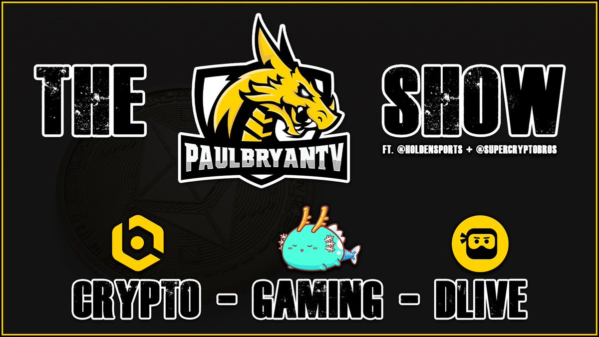 PaulBryanTV's tweet photo. Just wanted to say thanks to all the awesome people that stopped in to #ThePBTVShow today.

To @HoldenSports and Samuel from https://t.co/CxCzXZcFoz for being awesome guests.

We chatted, we raged, we laughed.

And I still didn't get into a bloody Axie Sushi golden game :'( https://t.co/Nc97myspRd