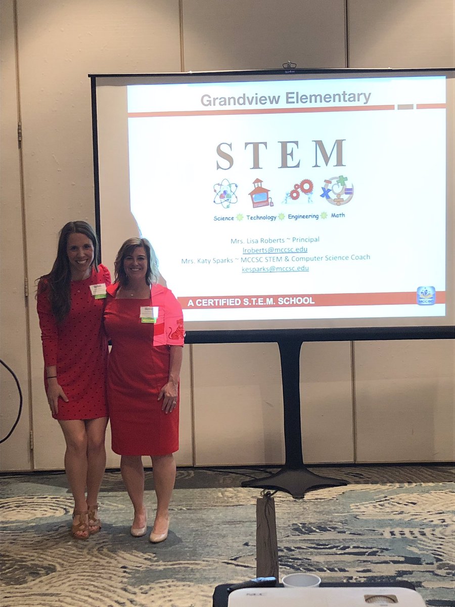 We had a great time presenting at #TitleCon2019 about STEM and integrating it across the curriculum! <a href="/MCCSC_EDU/">Monroe County CSC</a> <a href="/laroberts5/">Lisa Roberts</a> <a href="/GrandviewTigers/">Grandview Elementary</a>