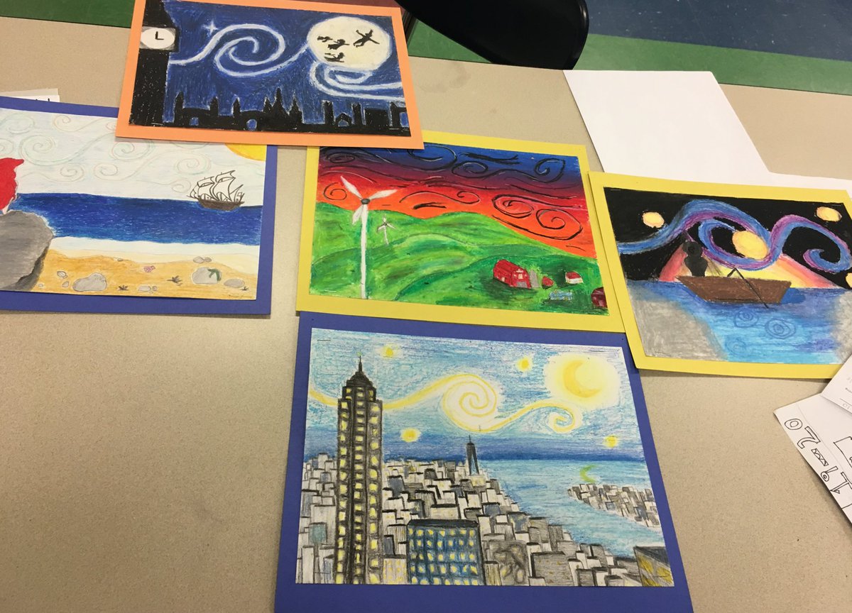 frede52's tweet photo. Art = inspiration, creativity, emotion, learning! #TenaflyPS @MiddleTenafly https://t.co/WqVusnfOnw