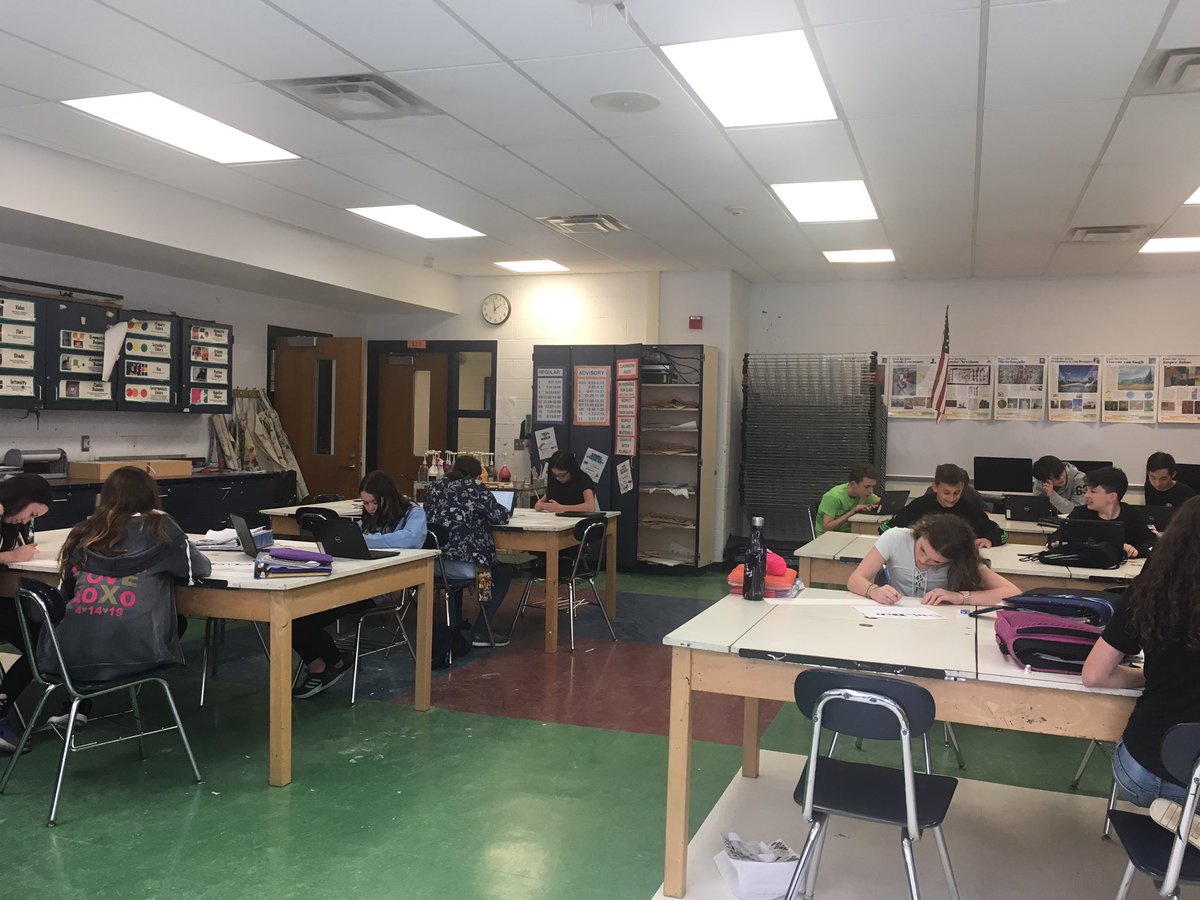 frede52's tweet photo. Art = inspiration, creativity, emotion, learning! #TenaflyPS @MiddleTenafly https://t.co/WqVusnfOnw