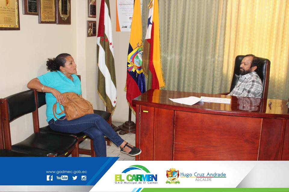 El Alcalde <a href="/HugoCruzAndrad/">Hugo Cruz Andrade</a> sigue atendiendo de manera incansable a las  diversas delegaciones que llegan hasta su despacho para buscar soluciones conjuntas a los diferentes problemas.

📲 bit.ly/2Vn0Z22