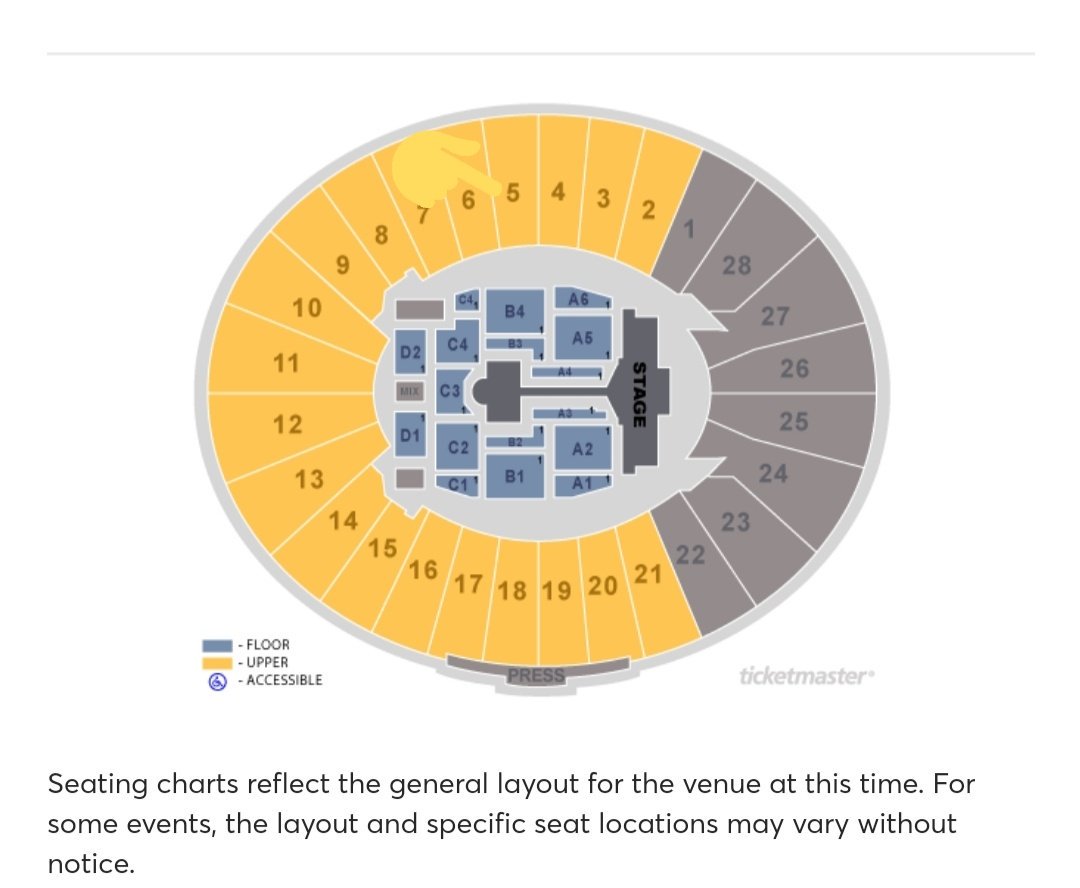 Rose Bowl Seating Chart 2019